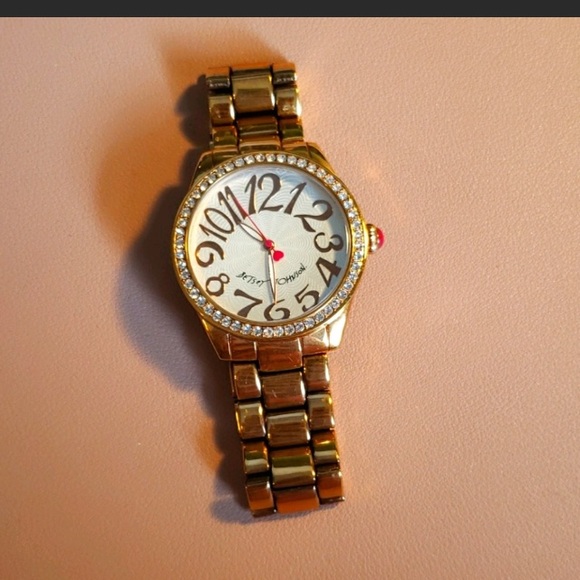 Betsey Johnson Accessories - Betsey Johnson Gold Watch